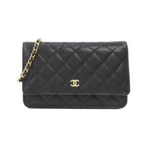 CHANEL Authentic Black Wallet